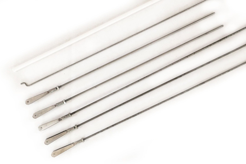 Nexa 1540mm AT-6 Texan Black Pushrod and Linkage Set