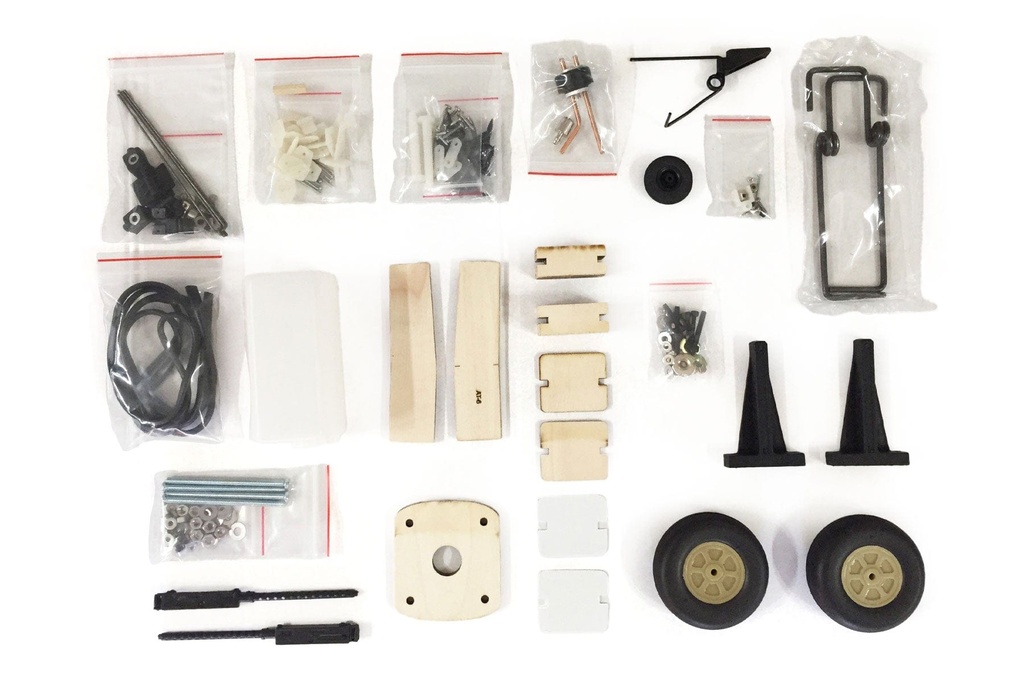 Nexa 1540mm AT-6 Texan Black Hardware Mounting Set