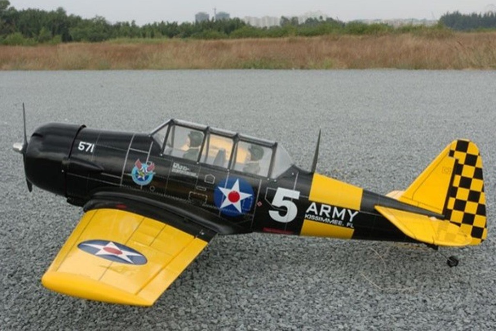 Nexa AT-6 Texan Black 1540mm (60.6") Wingspan - ARF
