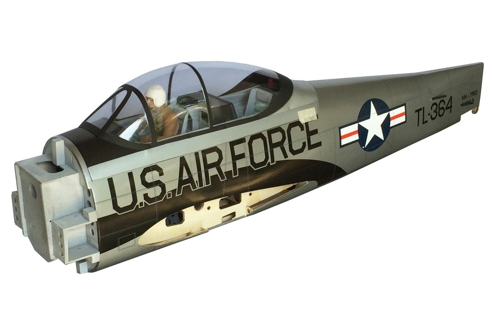 Nexa 1770mm T-28 Trojan Silver Fuselage