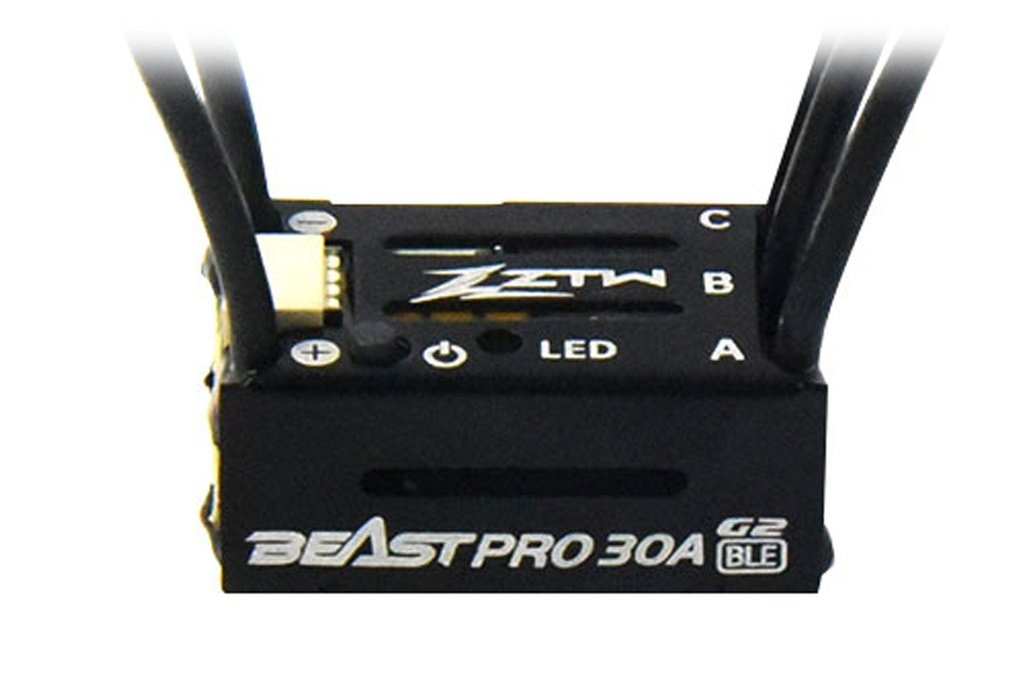 ZTW Beast Pro G2 1/28 Scale 30A Brushless Bluetooth ESC