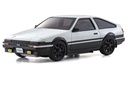 Kyosho Mini-Z White Toyota Sprinter Trueno AE86 1/27 Scale AWD Car - RTR