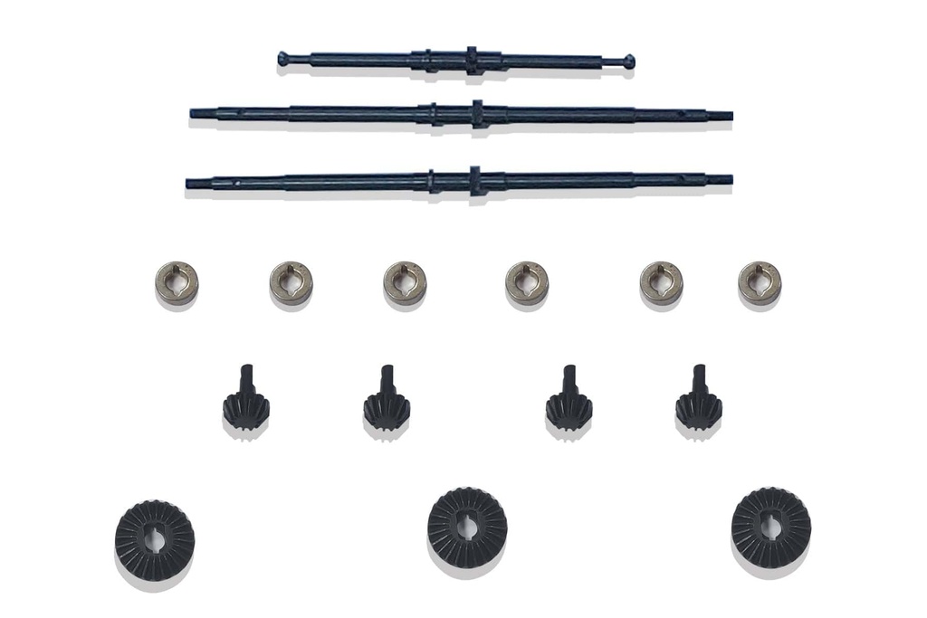 Hobby Plus CR-18 6X6 Axle Metal Gear Set