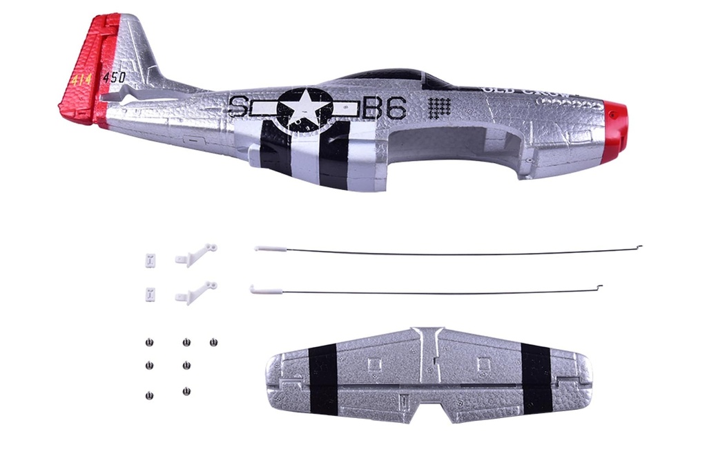 Skynetic 400mm P-51D Mustang "Old Crow" Fuselage Kit