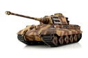 Torro German King Tiger 1944 Eastern Front Camo 1/16 Scale Heavy Tank IR with Cannon Smoke - RTR
