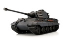 Torro German King Tiger Grey 1/16 Scale Heavy Tank IR with Cannon Smoke - RTR