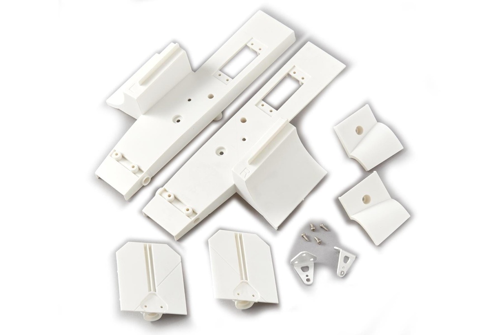 Freewing 80mm MiG-29 Fulcrum Red Star Elevator Structural Plastic Part Set