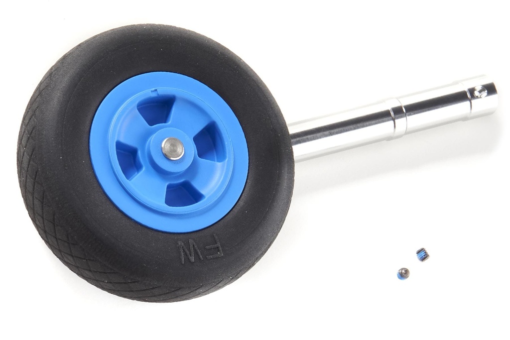 Freewing 80mm MiG-29 Fulcrum Red Star Main Gear Struts and Wheels - Left