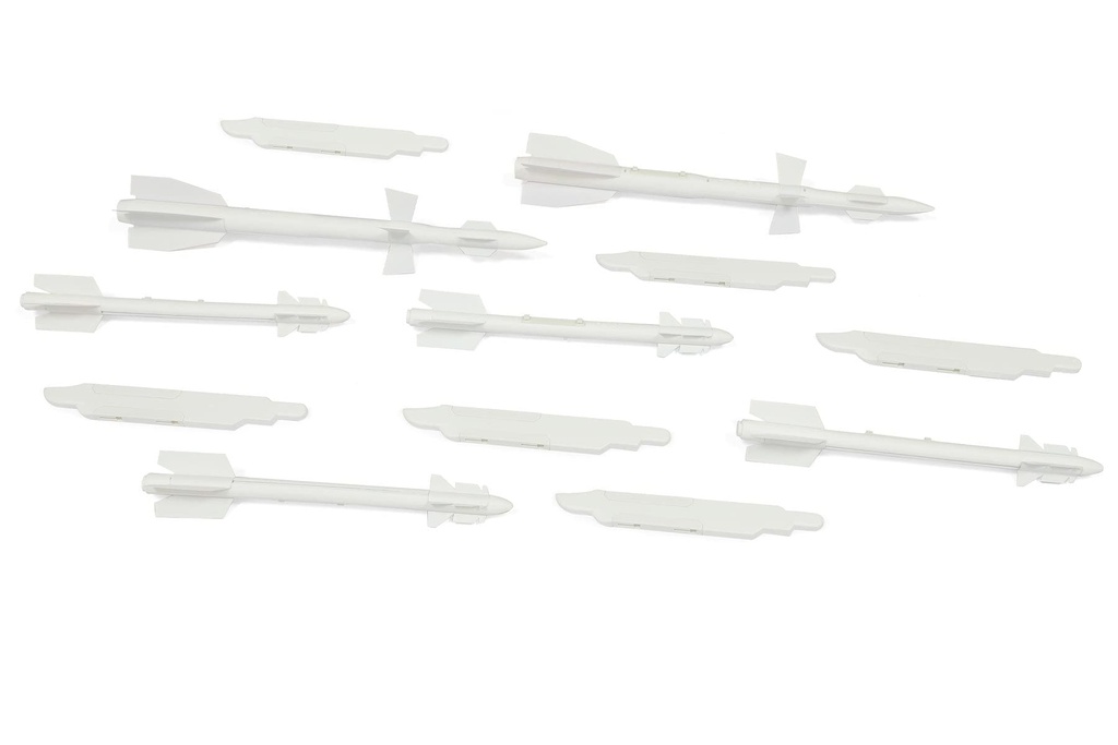 Freewing 80mm MiG-29 Fulcrum Red Star Missile Set