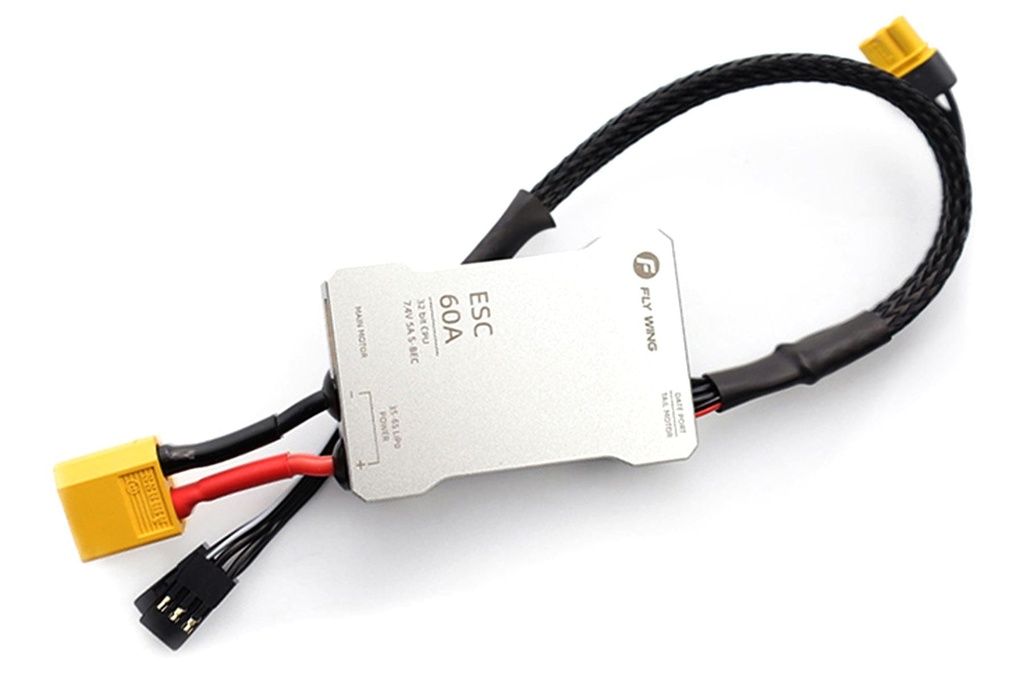 Fly Wing 450 Size 60A ESC