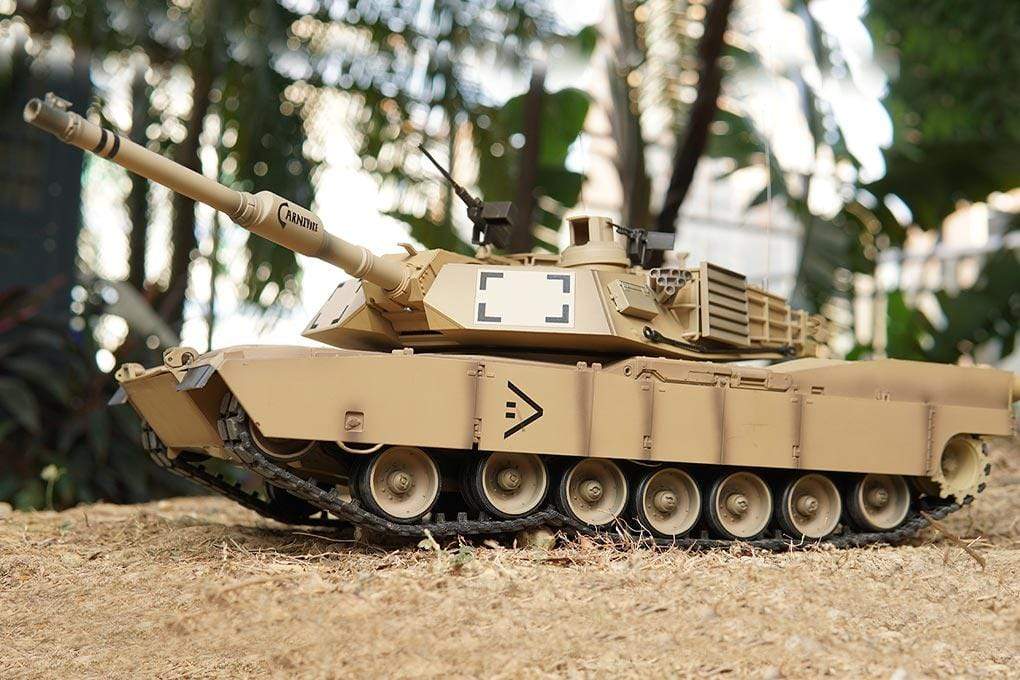 Heng Long USA M1A2 Abrams Upgrade Edition 1/16 Scale Battle Tank - RTR - (OPEN BOX)
