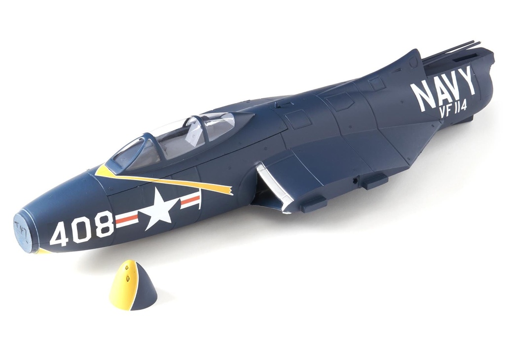 Freewing 64mm F9F Panther 4S Blue Fuselage