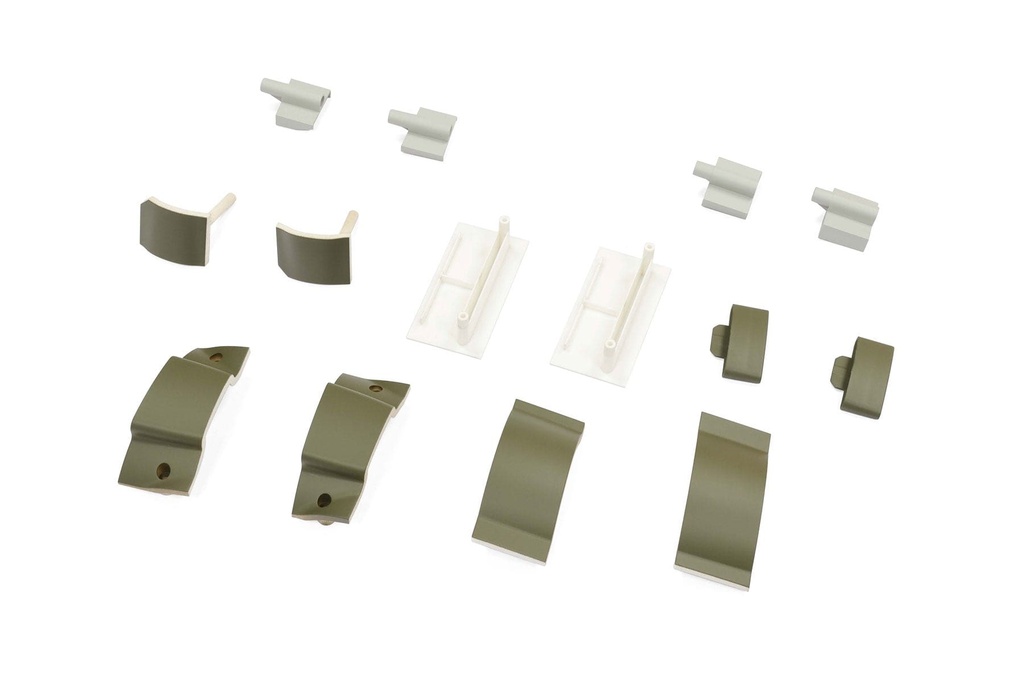 FlightLine 1600mm B-25J Mitchell Engine Plastic Parts