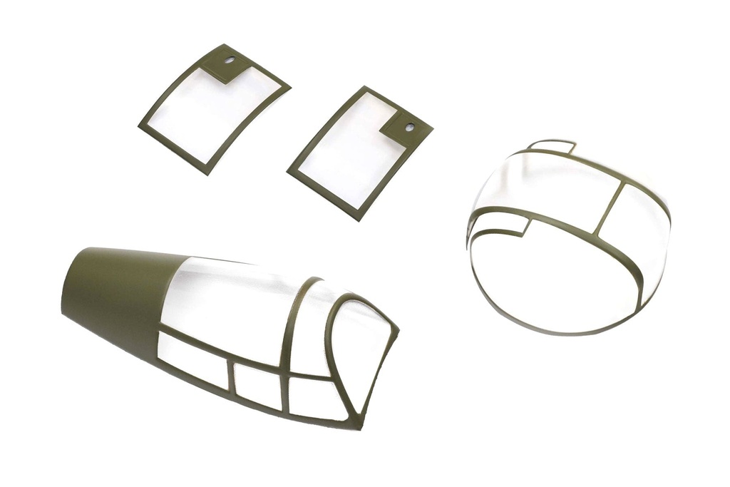 FlightLine 1600mm B-25J Mitchell Plastic Cover C