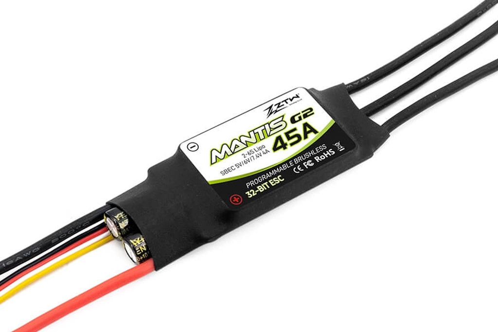 ZTW Mantis G2 45A ESC with 4A SBEC