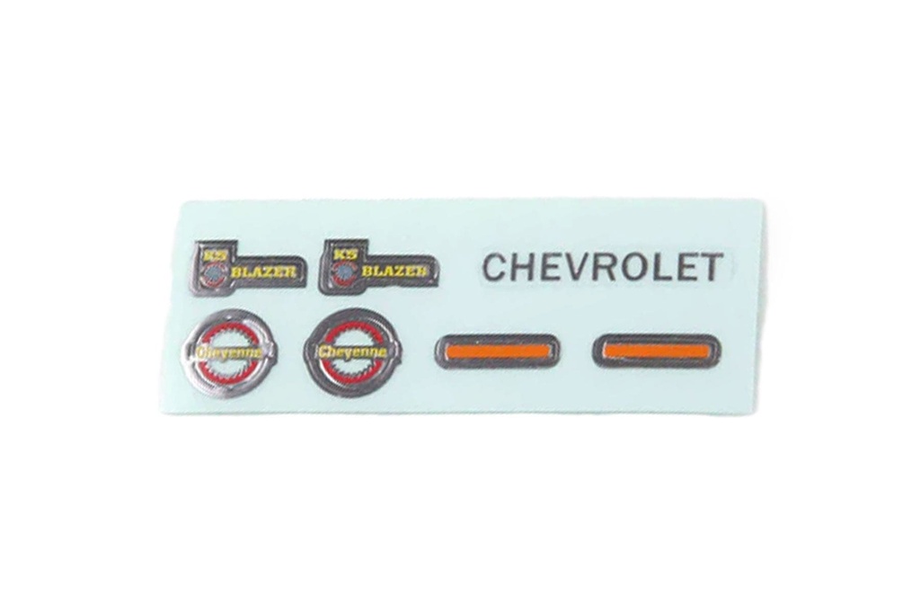FMS 1/24 Scale K5 Blazer Sticker Sheet
