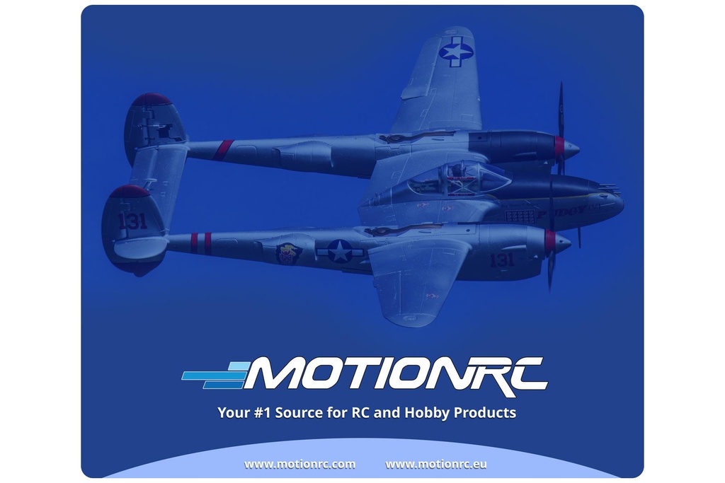 Motion RC 8" x 9.5" Mouse Pad - Blue
