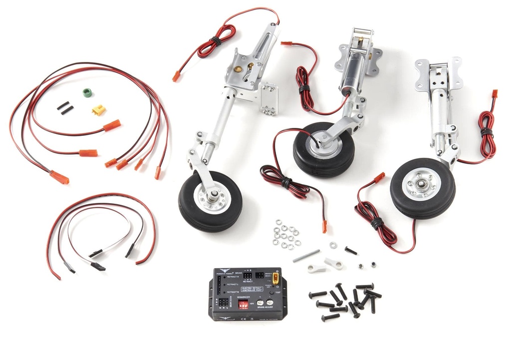 Black Horse 2000mm Viper Jet Turbine Electric Retract Set with Wheels