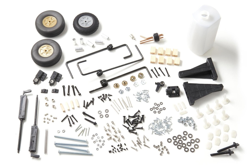 Nexa 1770mm T-28 Trojan Red and White Hardware Mounting Set