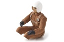 Nexa 123mm (4.8") Military Pilot Figure - Brown