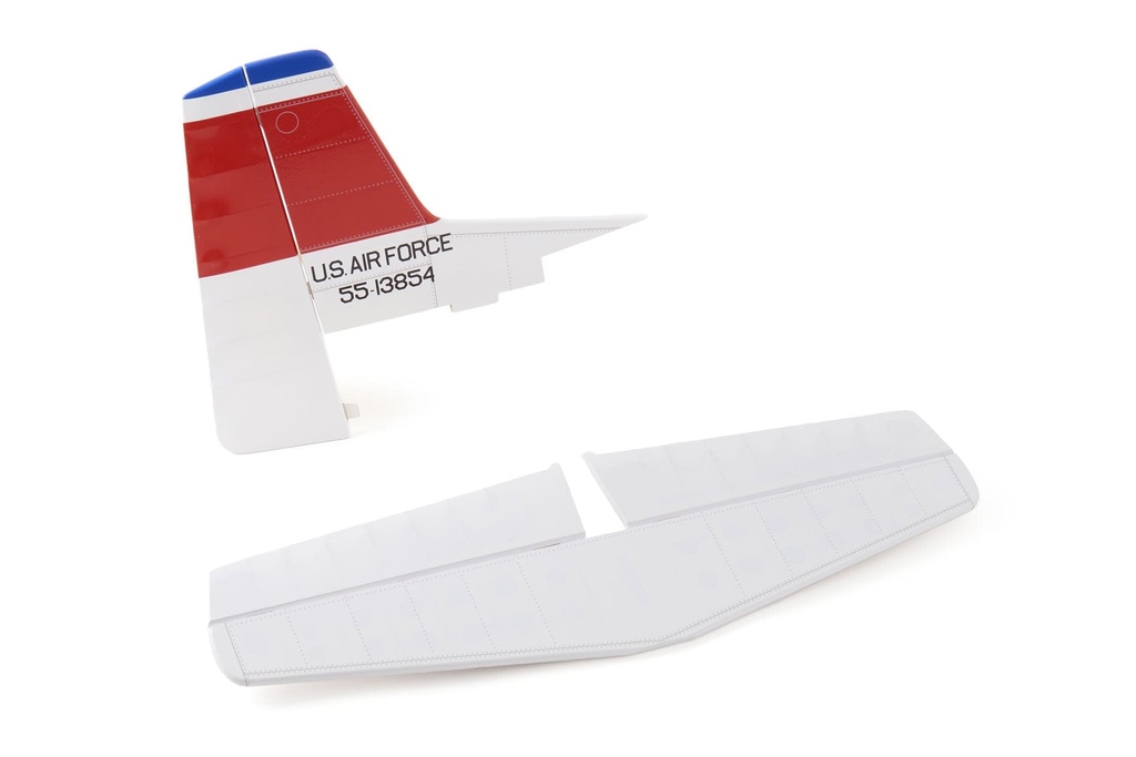 Nexa 1770mm T-28 Trojan Red and White Tail Set
