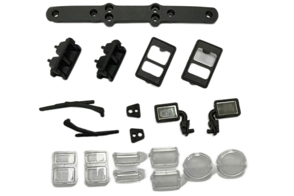 Hobby Plus 1/18 Scale CR18P Rock Van Body Parts