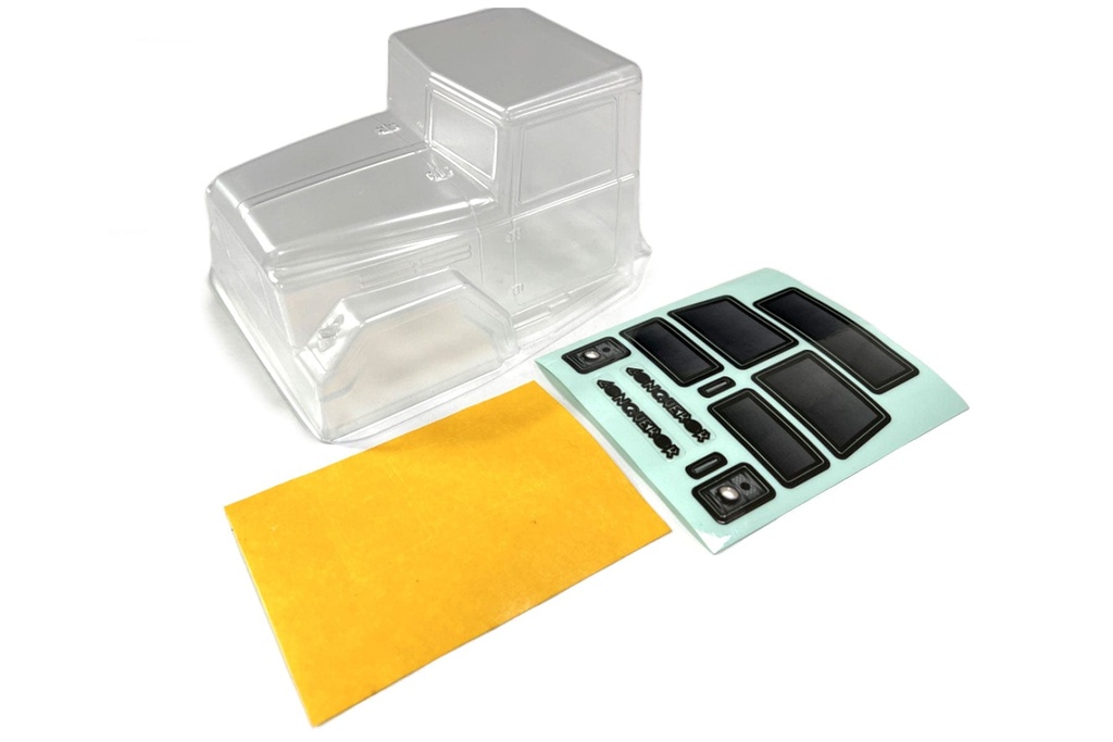 Hobby Plus 1/18 Scale Conqueror 6X6 Clear Body