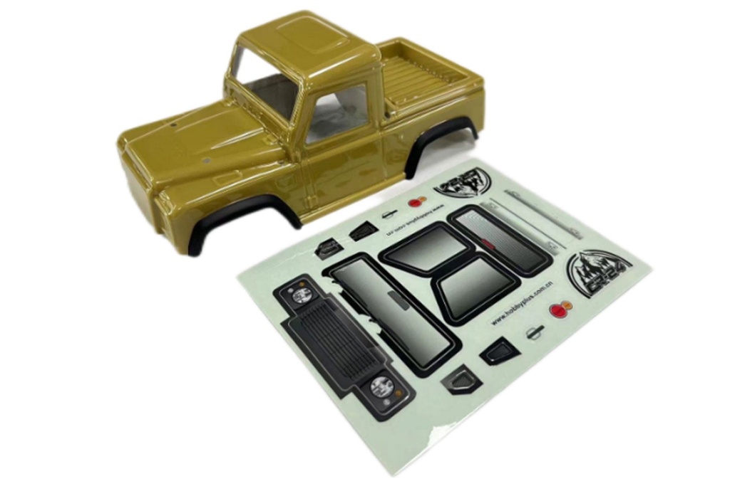 Hobby Plus 1/24 Scale Defender Tan Body