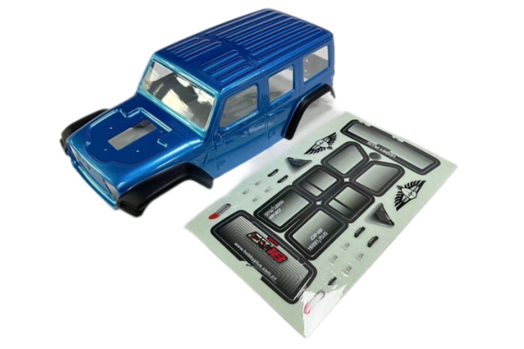 Hobby Plus 1/18 Scale Kratos Metallic Blue Body