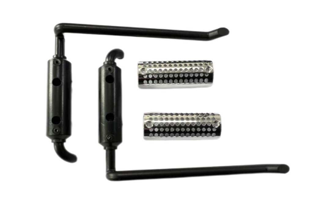 Hobby Plus 1/18 Scale 6x6 Exhaust Pipe Set