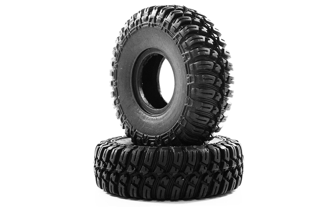 Hobby Plus 1/18 Scale 1.0" T-Finder A/T Tire (4)