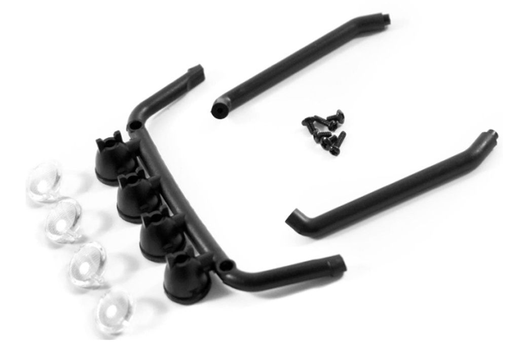 Hobby Plus 1/18 Scale Convoy Roll Cage With Light Mount Set