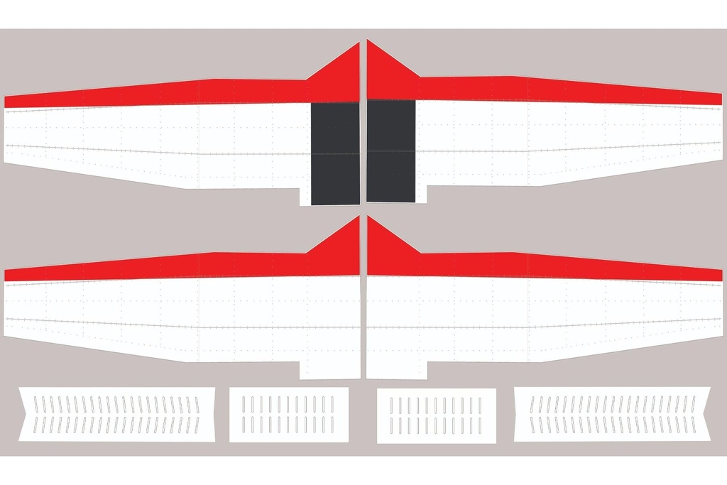 Nexa 1920mm C188 Agwagon Covering Set (Wing)