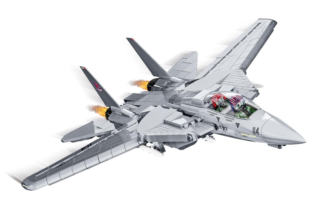 COBI Top Gun F-14A Tomcat Fighter 1:48 Scale Building Block Set