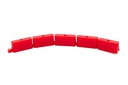 Turbo Racing Red Track Fence Rails (50pcs.)