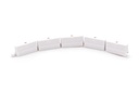 Turbo Racing White Track Fence Rails (50pcs.)