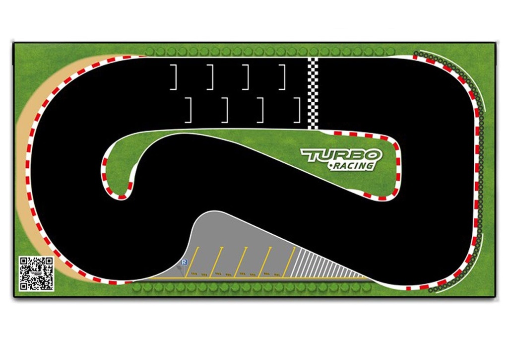 Turbo Racing Rollup Racetrack 50 x 95cm (19.5" x 37")