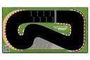 Turbo Racing Rollup Racetrack 50 x 95cm (19.5" x 37")