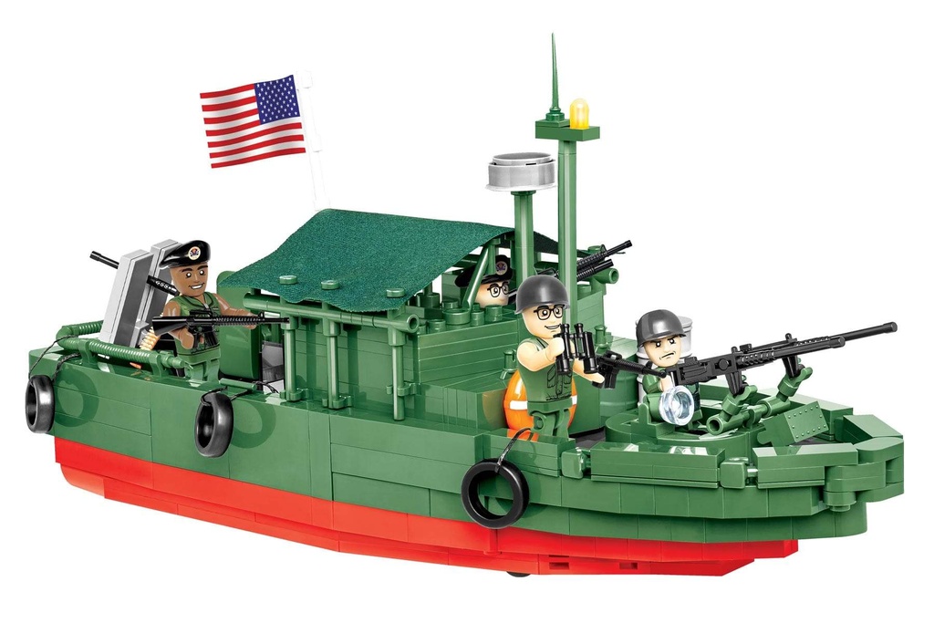 COBI River Patrol Boat 1:35 Scale Building Block Set