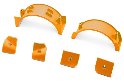 [FJ32012099] Freewing 90mm EDF Zeus Elevator Mount - Orange