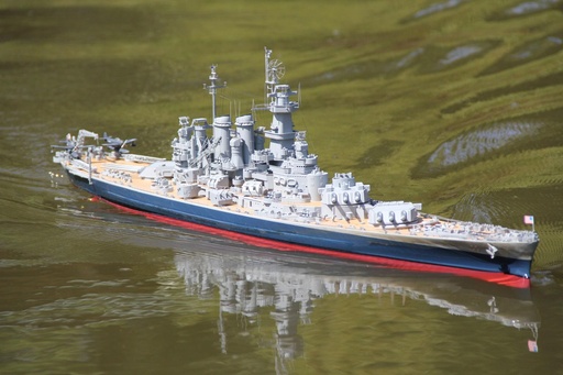 [BNC1059-003] Bancroft USS North Carolina 1/200 Scale 1100mm (42.9") US Battleship - RTR