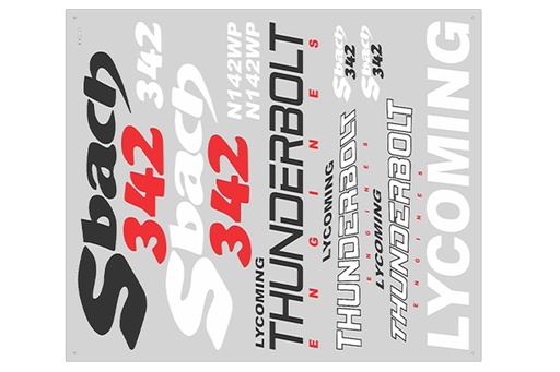 [BHSBA021] Black Horse 2000mm Sbach 342 V3 Decal Set