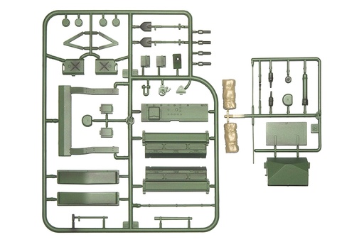 [TDE1005-105] Tongde 1/16 Scale UK Churchill Mk. VII Plastic Parts Set