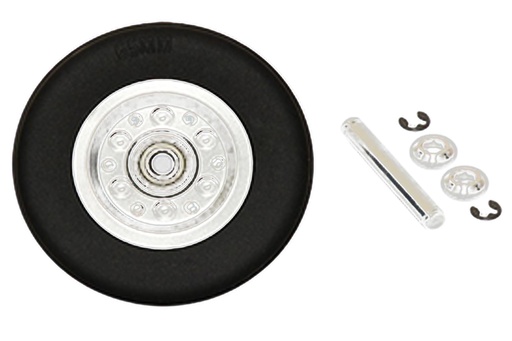 [BHM1008-124] Black Horse 2000mm Viper Jet Turbine Rubber Wheel Hub (65mm)