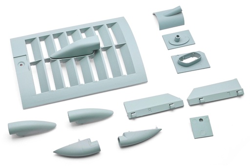 [FJ32111099] Freewing 90mm EDF PLAAF J-10A Auxiliary Intake Port