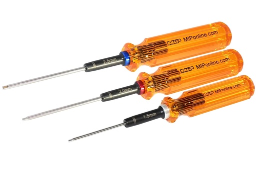 [MIP9602] MIP 1.5mm, 2.0mm, & 2.5mm Hex Driver Metric Wrench Set (3), Gen 2