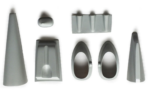 [NXA1059-107] Nexa 1540mm D3A1 Aichi Gray Plastic Part Set