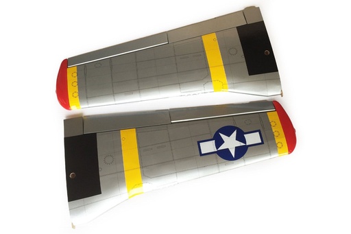 [NXA1058-100] Nexa 1540mm P-51B Tuskegee Airmen Main Wing Set