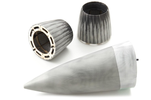 [BHM1019-121] Black Horse 1635mm Mig-29 Turbine Fuselage Parts Set