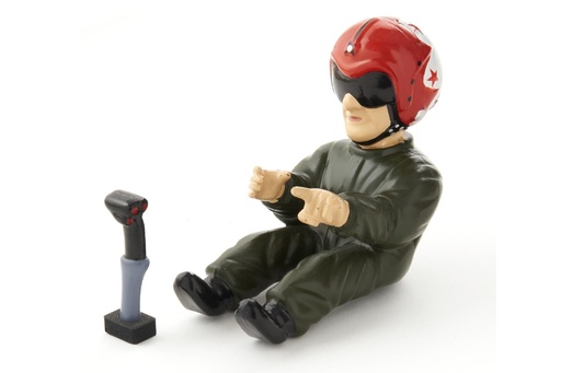 [BHM1019-109] Black Horse 99mm (3.9") Jet Pilot Figure - Green